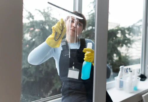 Nettoyage de vitres intérieures et extérieures à Veyre-Monton